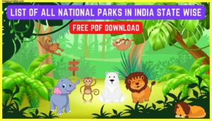 List-of-All-National-Parks-in-India-State-Wise